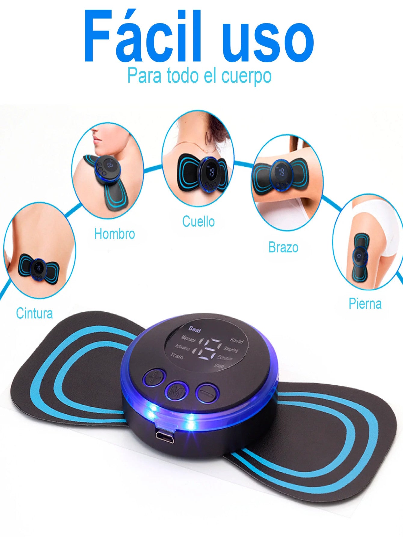 EasyMassage | Masajeador Eléctrico Portátil